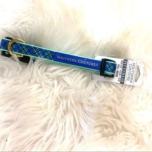 NWT Southern Couture Plaid Dog Collar